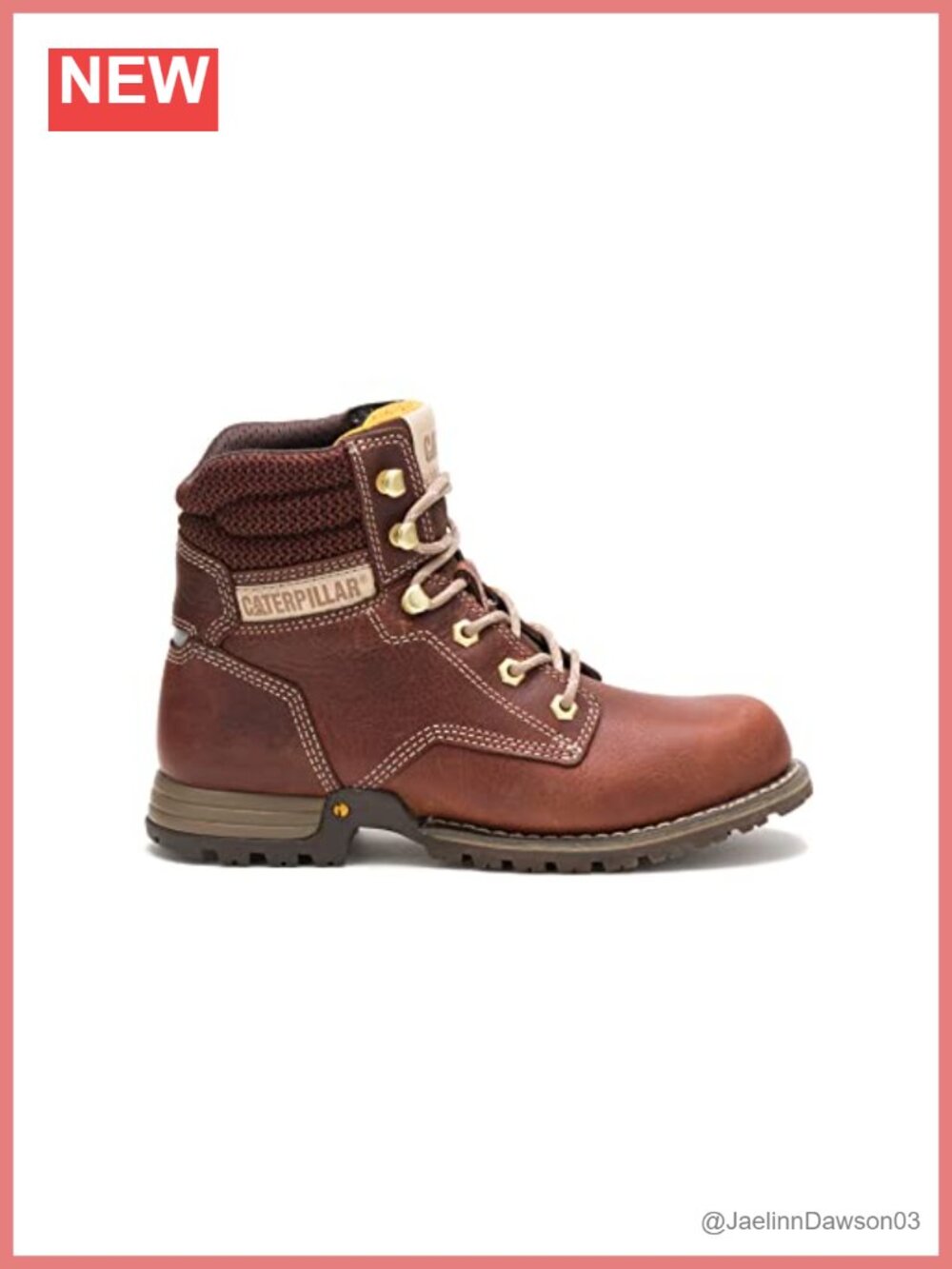 Women's Steel Toe Work Boots Lace Up Leather